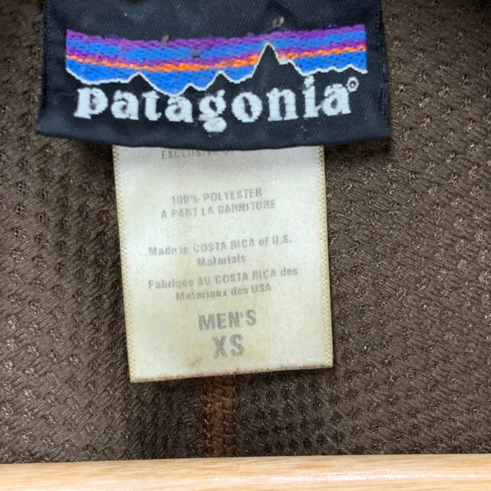 【現状渡し品】【メンズ】 patagonia パタゴニア 08AW 23055F8 CLASSIC RETRO-X JACKET クラシックレトロXジャケット フリース アウター ブランド 古着 144-251019-gm-19-fuz サイズ:XS カラー:ブラウン 万代Net店