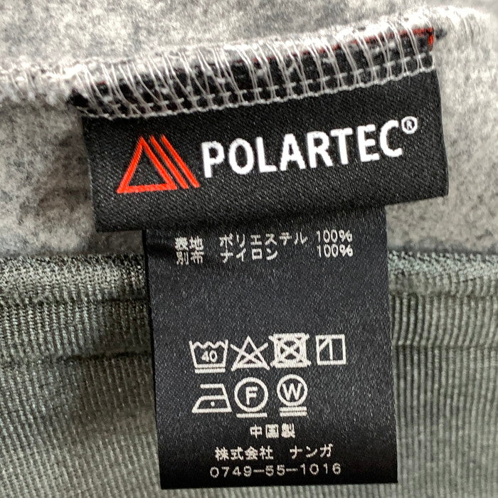 【中古品】【メンズ】 NANGA NW2241-1D509 POLARTEC FLEECE ZIP BLOUSON フリースジャケット アウター ブランド 古着 144-260328-gm-17-fuz サイズ:M カラー:グレー 万代Net店