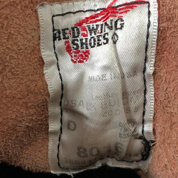 【中古品】【メンズ】 RED WING レッドウィング USA製 8016 ブラックスミス レザーブーツ シューズ 靴 164-260328-gm-01-fuz サイズ:25.5cm カラー:ブラウン 万代Net店