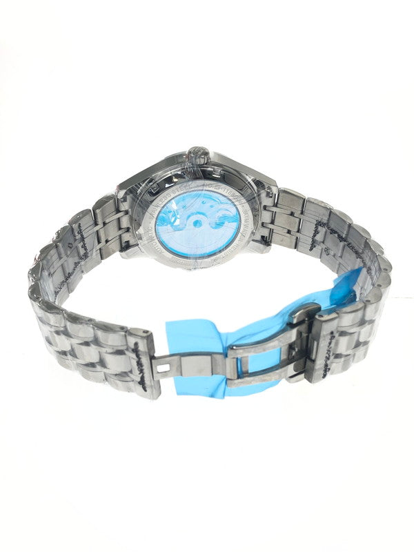 【中古美品】【メンズ】 B BINGER ビンガー AUTOMATIC WRIST WATCH B-1186G-Y オートマチック リストウォッチ 自動巻き 腕時計 197-250110-OR-01-iwa カラー:シルバー 万代Net店