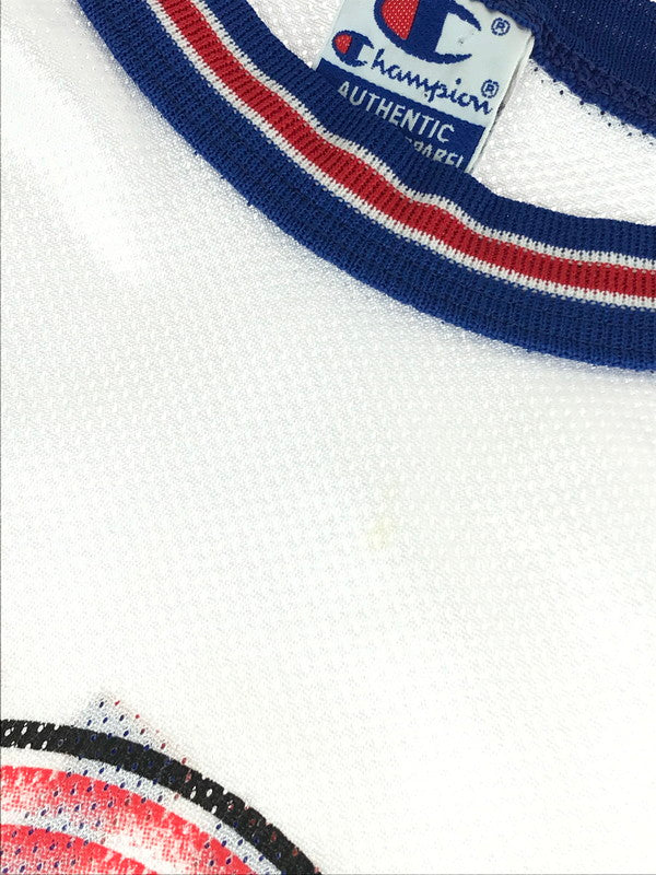 【中古品】【メンズ】 Champion チャンピオン 90's TUNE SQUAD GAME TOP ゲームトップ メッシュタンクトップ 146-240714-hi-10-tag サイズ:L 14-16 カラー:ホワイト 万代Net店