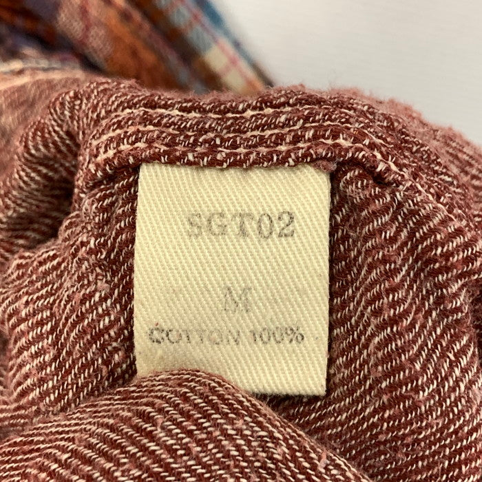 【中古品】【メンズ】 SAMURAI JEANS 長袖シャツ トップス ブランド 古着 145-250809-gm-11-fuz サイズ:M カラー:オレンジ 万代Net店