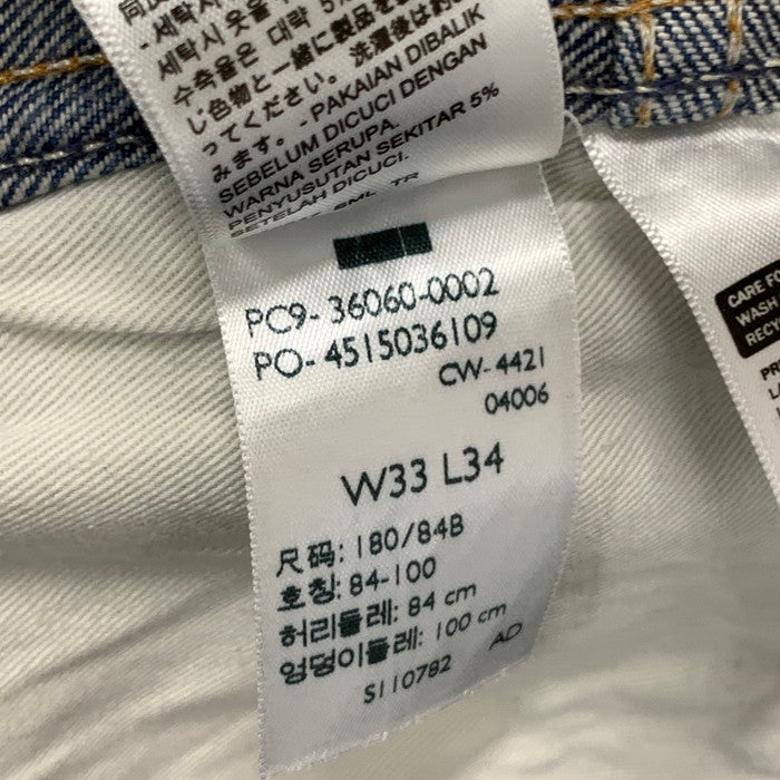 【中古品】【メンズ】 リーバイス 36060-0002 1965 606 SUPER SLIM JEANS スリムジーンズ デニム ボトムス ブランド 古着 156-250810-gm-07-fuz サイズ:W33 カラー:インディゴ 万代Net店