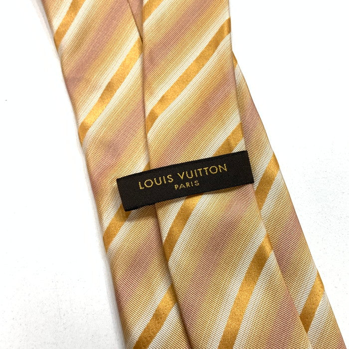 【中古品】【メンズ】 ルイ・ヴィトン シルクネクタイ 183-251129-xz-36-fuz カラー:イエロー 万代Net店