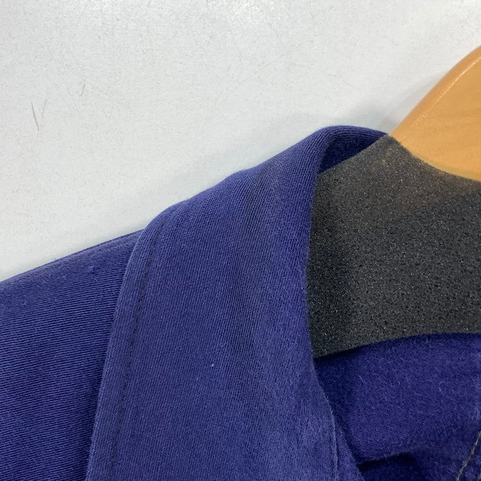 【中古品】【メンズ】 USED ユーロワークジャケット ミリタリー アウター 古着 145-260404-gm-18-fuz サイズ:54 カラー:ブルー 万代Net店