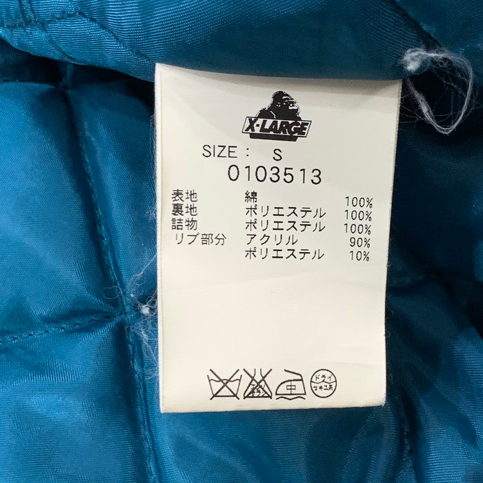 【中古品】【メンズ】 XLARGE エクストララージ ワークジップジャケット アウター ブランド 古着 142-260322-gm-15-fuz サイズ:S カラー:グリーン 万代Net店