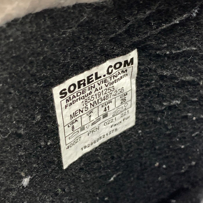【中古品】【メンズ】 SOREL ソレル NM3487 1964 PACK NYLON ブーツ 164-260124-gm-04-fuz サイズ:26cm カラー:ブラウン ブラック 万代Net店