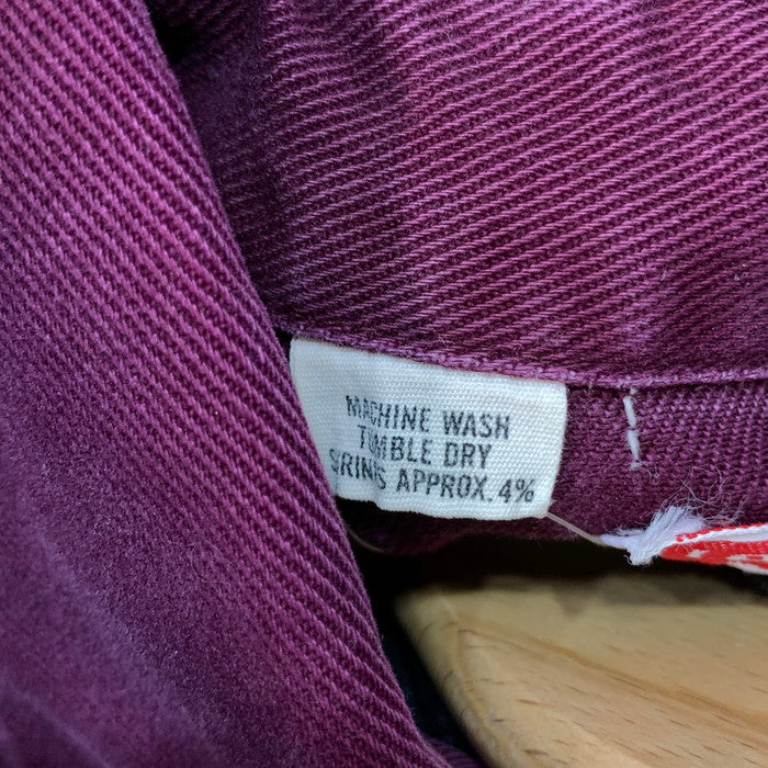 【中古品】【メンズ】 Levi's リーバイス デニムジャケット ブランド 古着 145-260110-gm-06-fuz サイズ:M カラー:ワインレッド 万代Net店