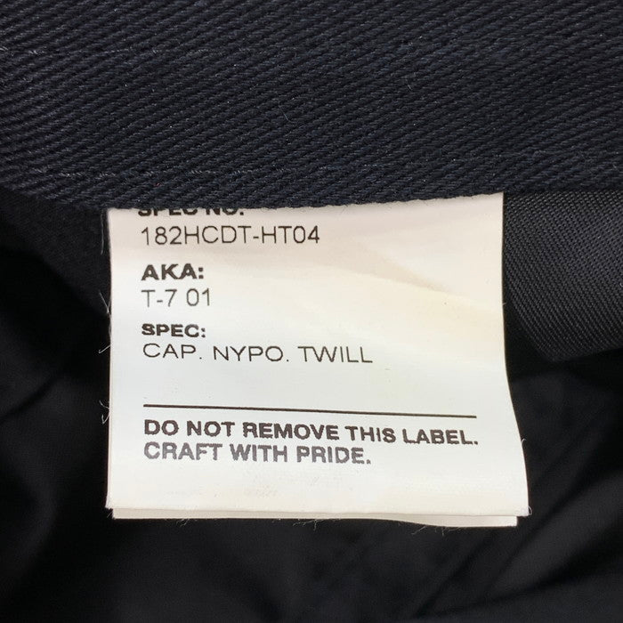 【中古品】【メンズ】 WTAPS ダブルタップス T-7 NYPO. TWILL キャップ 帽子 185-251116-gm-06-fuz カラー:ブラック 万代Net店
