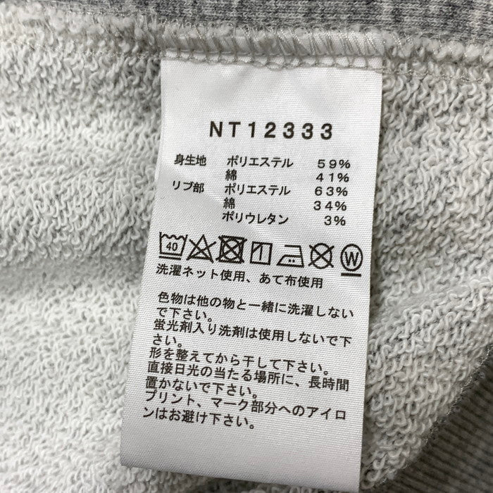 【中古品】【メンズ】 THE NORTH FACE ザ・ノースフェイス NT12333 スクエアロゴフーディー パーカー フーディー トップス ブランド 古着 144-250504-gm-09-fuz サイズ:L カラー:グレー 万代Net店