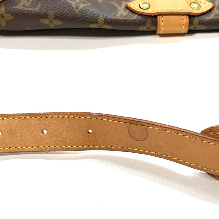 【中古品】【メンズ/レディース】 LOUIS VUITTON ルイ・ヴィトン M42254 モノグラム ソミュール35 ショルダーバッグ ブランド カバン 179-251129-gm-08-fuz カラー:ブラウン 万代Net店