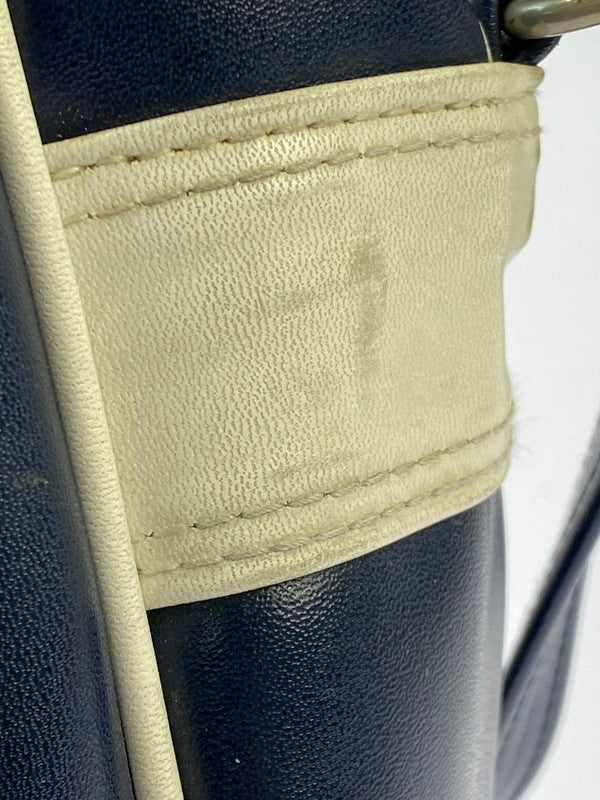 【現状渡し品】【メンズ/レディース】 adidas アディダス デサント 80S SHOULDER BAG ショルダーバッグ カバン 鞄 188-260321-zi-03-min カラー:ネイビー 万代Net店