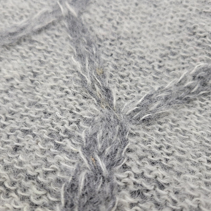 【中古品】【メンズ】 JEMAL ジーメル 70-80S V-NECK MOHAIR KNIT SWEATER Vネック モヘア ニット セーター 長袖 トップス 146-250125-as-22-izu サイズ:M カラー:グレー 万代Net店