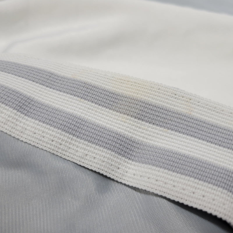 【中古品】【メンズ】 adidas アディダス TRACK JACKET トラックジャケット ATP KEYROLANタグ USA製 146-250606-as-04-izu サイズ:M カラー:ホワイト×グレー 万代Net店