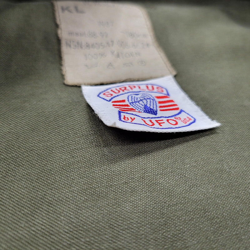 【中古品】【メンズ】 DUTCH ARMY ダッチアーミー FIELD JACKET 8405-17-006-6624 オランダ軍 フィールドジャケット WAHLER製 87年製 アウター 146-251114-ay-08-izu サイズ:88-92 カラー:グリーン 万代Net店