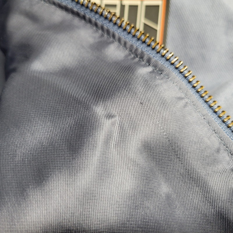 【中古品】【メンズ】 PRADA プラダ TWO TONE COLOR FULL ZIP JACKET SGB004 S191 1S5Y ツートンカラー フルジップ ジャケット アウター 141-251116-as-06-izu サイズ:44 カラー:ブルー×ブラウン 万代Net店