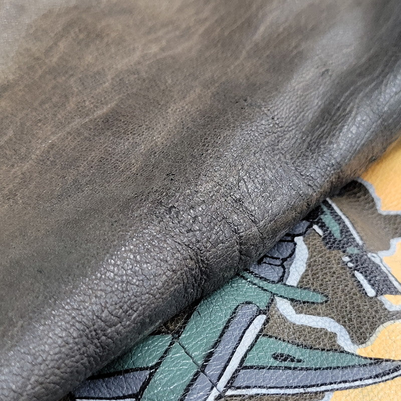 【現状渡し品】【メンズ】 AVIREX アヴィレックス THUNDER BAY 25TH GOAT LEATHER JACKET 6191001 サンダーベイ 25周年記念 ゴートレザー ジャケット アウター 145-251117-as-03-izu カラー:ブラック 万代Net店