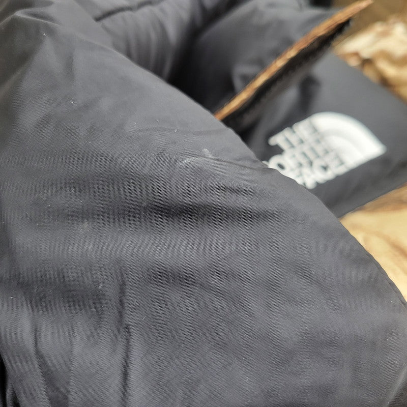 【中古美品】【メンズ】 THE NORTH FACE ザ・ノースフェイス NOVELTY NUPTSE JACKET ND92556 ノベルティーヌプシジャケット ダウン アウター 144-251122-as-50-izu サイズ:XL カラー:ブラック×ブラウン系 万代Net店