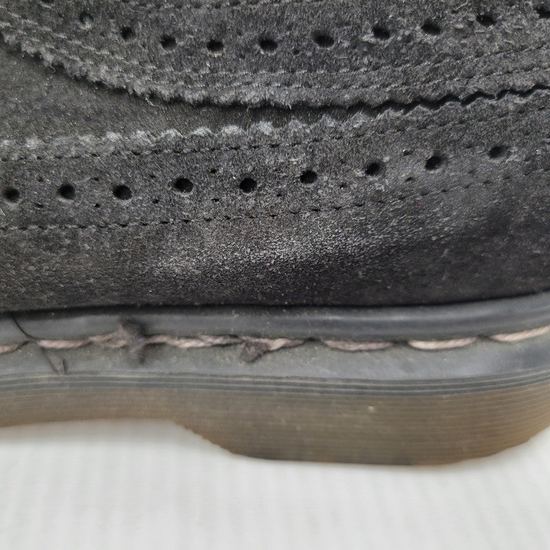 【中古品】【メンズ】 イングランド製 WING CHIP SUEDE LEATHER SHOES ウィング チップ スウェード レザー シューズ 靴 164-251216-cs-16-izu サイズ:9 カラー:ブラック 万代Net店