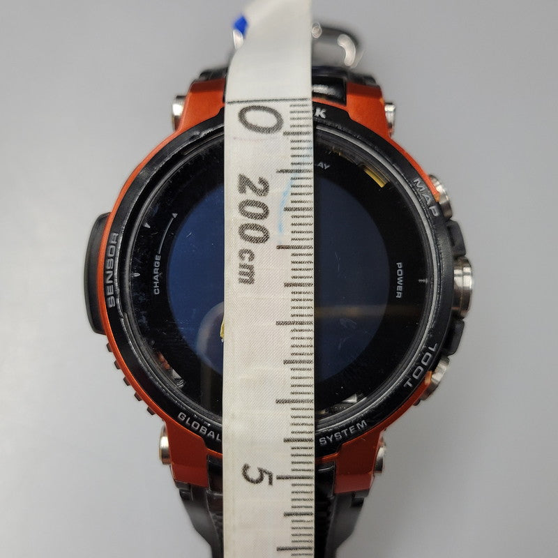 【中古品】【メンズ/レディース】 WSD-F30 PRO TREK SMART WATCH プロトレック スマート ウォッチ 腕時計 時計 197-260210-ya-07-izu カラー:ブラック×オレンジ 万代Net店