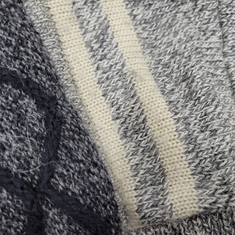 【中古品】【メンズ】 SIMPLE LIFE シンプルライフ WOOL 3D KNIT ウール ニット トップス 長袖 146-260213-kh-01-izu サイズ:L カラー:マルチ 万代Net店
