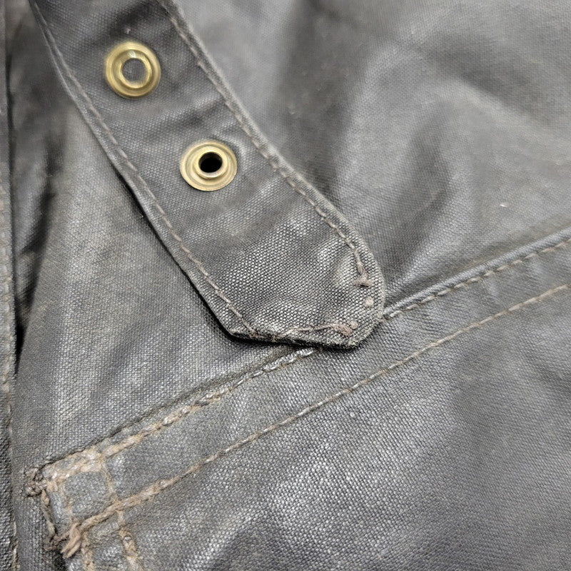 【現状渡し品】【メンズ】 サミーミラータグ LIGHTNING ZIP TRIALMASTER MOTORCYCLE WAXED JACKET ライトニングジップ モーターサイクル トライアルマスター ワックス ジャケット アウター 146-260408-kh-11-izu カラー:ブラック 万代Net店