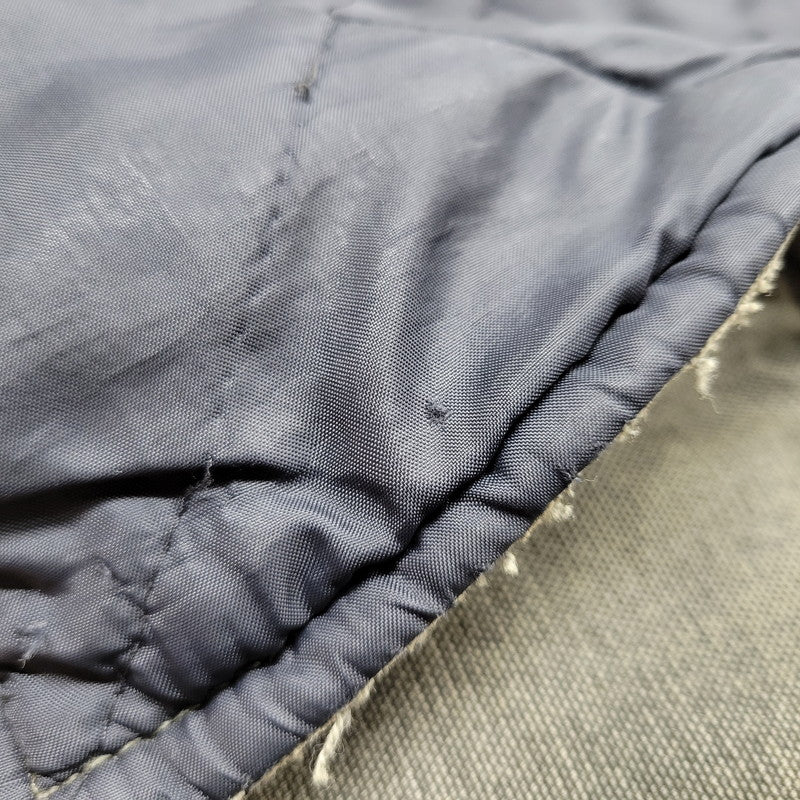 【現状渡し品】【メンズ】 Carhartt カーハート DUCK VEST V02 MOS ダックベスト 146-260506-as-25-izu サイズ:4XL TALL カラー:モスグリーン 万代Net店