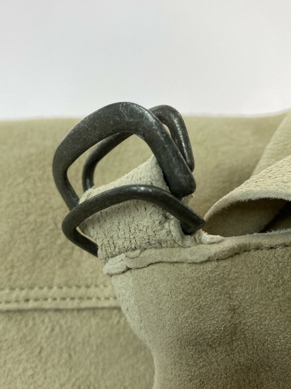 【中古品】【メンズ】 VISVIM ビズビム 0223903003006 23SS DEERSKIN SHOULDER BAG ショルダーバッグ カバン 鞄 188-231203-min カラー:ホワイト系 万代Net店