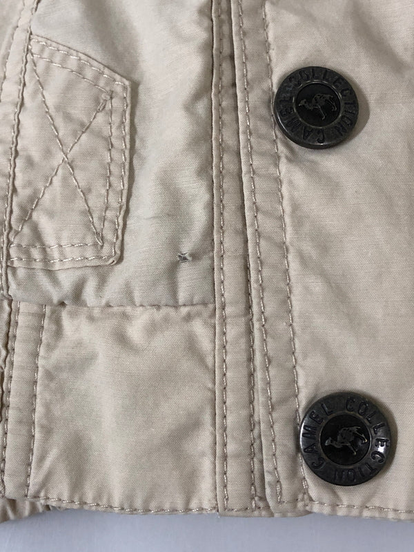 【中古品】【メンズ】 CAMEL COLLECTION キャメル コレクション NYLON MOUNTAIN PARKA ナイロン マウンテン パーカー メンズ アウター アウトドア 146-260510-em-66-min カラー:ライトベージュ 万代Net店