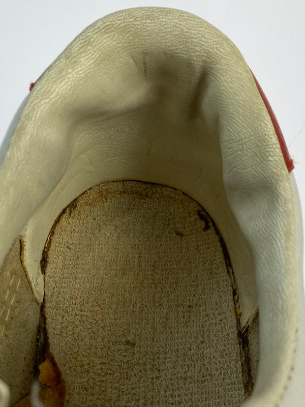 【中古品】【メンズ/レディース】 VINTAGE NIKE 70S BRUIN LEATHER 韓国製 観賞用 79年製 91202 SHI ヴィンテージ ナイキ ブルインレザー スニーカー 靴 160-240415-jt-15-min サイズ:6 カラー:ホワイト/レッド 万代Net店