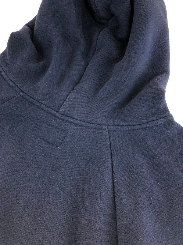【中古品】【メンズ】 DESCENDANT ディセンダント PULLOVER HOODIE プルオーバー フーディー パーカー トップス 142-251231-rt-05-tag サイズ:2 カラー:ネイビー 万代Net店