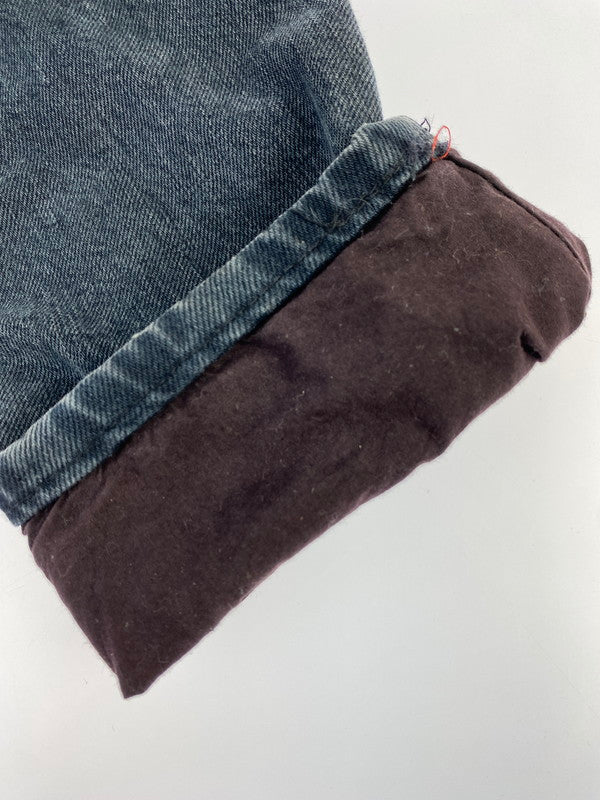 【中古品】【レディース】 トラサルディ 90S ナンバーワン マムジーンズ デニムパンツ ボトムス 171-240530-jt-12-min サイズ:W31 カラー:ブラックインディゴ 万代Net店