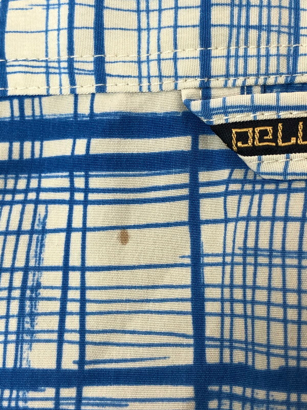 【中古品】【メンズ】 PELLE PELLE MARC BUCHANAN ペレペレ マーク・ブキャナン SS SHIRT シャツ 146-260423-zi-24-min サイズ:L カラー:ブルー系 万代Net店