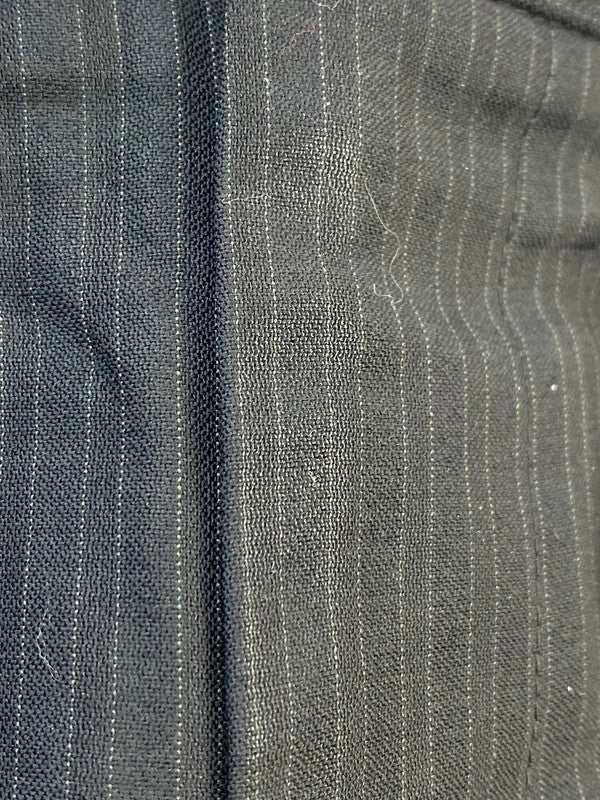 【中古品】【メンズ】 Y's ワイズ MZ-P-03-106 STRIPE SLACKS ストライプスラックス ボトムス 151-240522-ab-03-min サイズ:3 カラー:ブラック系ストライプ 万代Net店