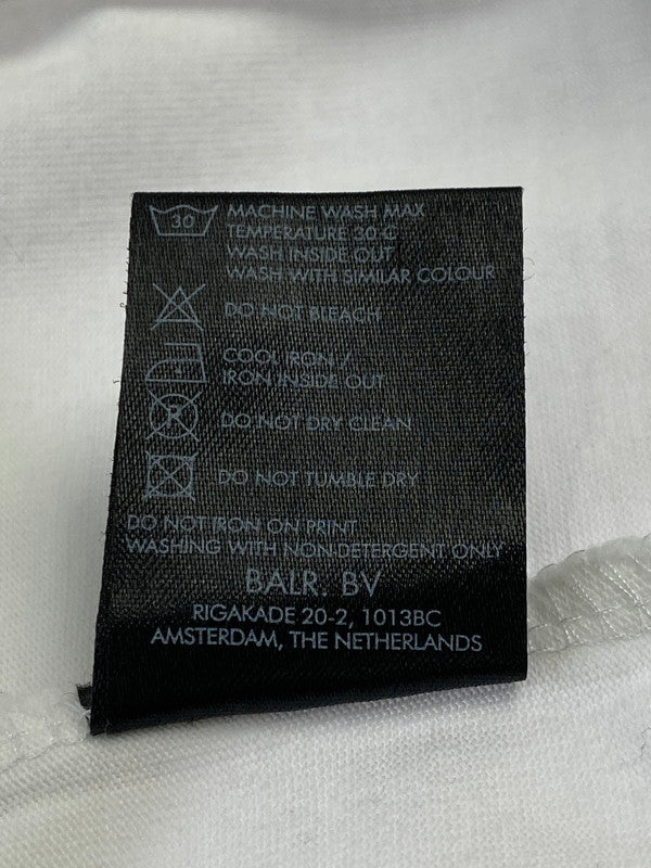 【中古品】【メンズ】 BALR. ボーラー B1111.1027 L S LOGO TEE 長袖Tシャツ 142-260110-zi-08-min サイズ:M カラー:ホワイト 万代Net店