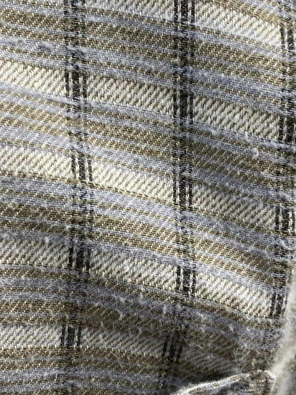 【中古品】【メンズ】 VINTAGE ヴィテージ 60-70S CHECK GRANDPA SHIRT シャツ トップス 146-260110-zi-19-min サイズ:不明 カラー:グレー 万代Net店
