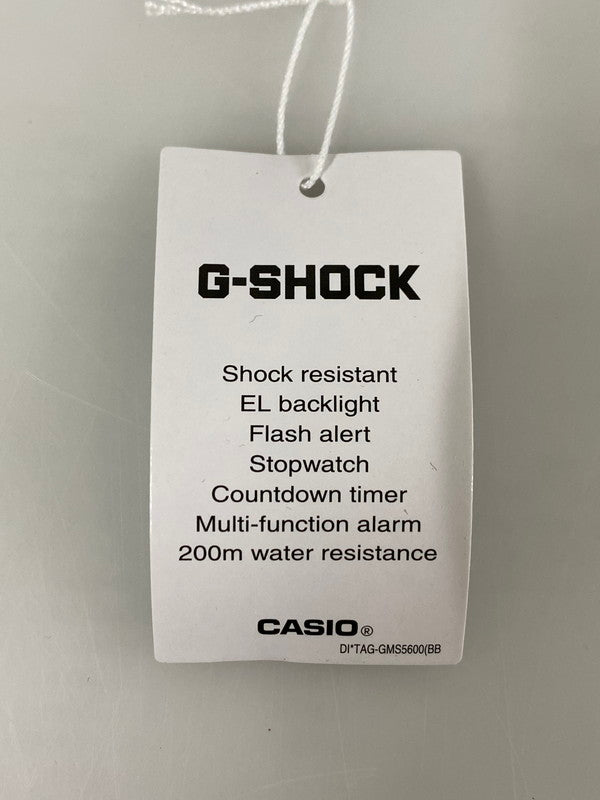【中古美品】【メンズ】 CASIO カシオ G-SHOCK DIGITAL GM-S5600SB-1DR ジーショック メタルカバード デジタル クォーツ腕時計 196-240904-yn-12-min カラー:ブラック 万代Net店