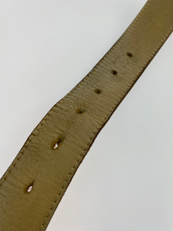 【LIFTる。景品】【中古品】【メンズ】 WACKOMARIA LEATHER BELT ワコマリア レザーベルト 205-240822-yn-03-min サイズ:34 カラー:ブラウン系 万代Net店