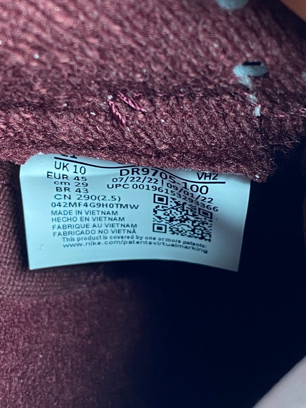 【中古品】【メンズ】 NIKE ナイキ DR9705-100 DUNK LOW SNEAKER ダンク スニーカー シューズ 靴 160-240915-ab-6-min サイズ:29.0cm カラー:ホワイト/ピンク/バーガンディー系 万代Net店