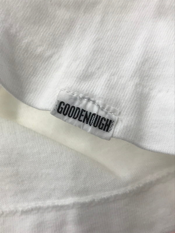 【中古品】【メンズ】 GOODENOUGH グッドイナフ 90'S TARGET LOGO T-SHIRT 90年代 ターゲットロゴ Tシャツ 初期 1995 半袖シャツ 142-260520-na-21-tagh サイズ:M カラー:ホワイト 万代Net店
