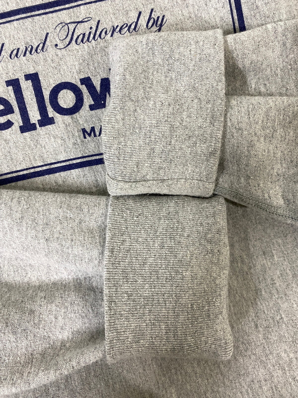 【中古品】【メンズ】 YELLOW RAT イエローラット YELLOW RAT CLASSIC BOX CREW クラシック ボックス クルー WS-YRT38 メンズ トップス スウェット 145-260702-hu-49-min サイズ:S カラー:グレー 万代Net店