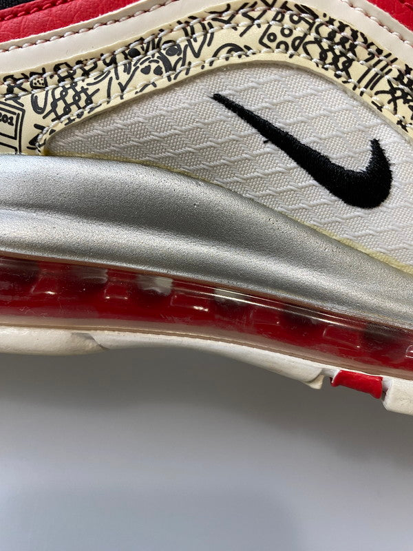 【中古品】【メンズ】 NIKE ナイキ CJ9780-600 AIR MAX 97 PREMIUM SNEAKER エアマックス スニーカー シューズ 靴 160-240929-ab-17-min サイズ:27cm カラー:UNIVERSITY RED/BLACK-WHITE 万代Net店