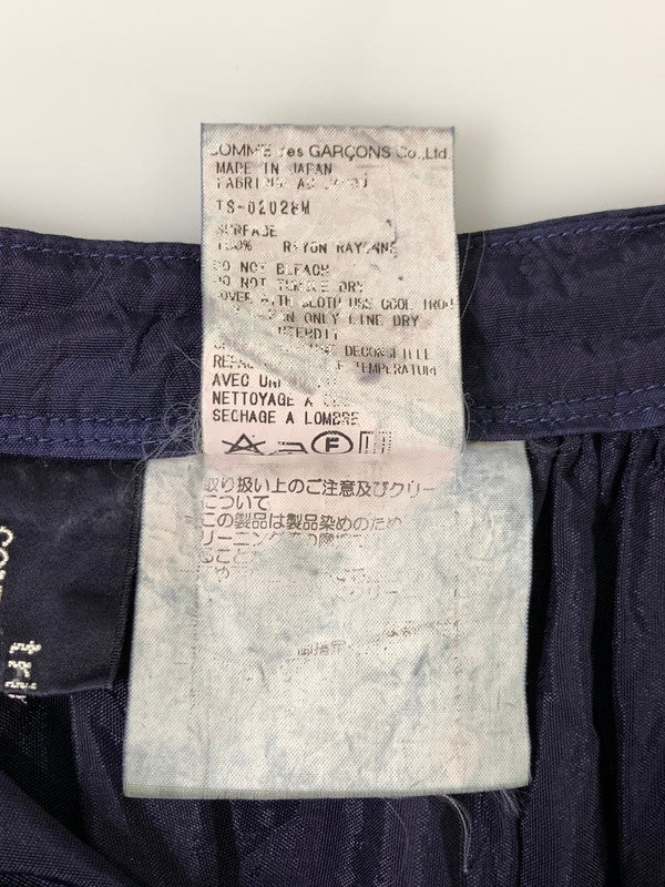 【中古品】【レディース】 tricot COMME des GARCONS トリココムデギャルソン TS-02028M 00'S レーヨンスカート ボトムス 168-241022-me-02-min サイズ:M カラー:パープル系 万代Net店