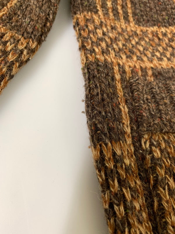 【中古品】【メンズ】 TOKYO CROSS 東京クロス 70S SINGLE KNIT JACKET 70年代 シングル ニット ジャケット 146-241031-em-10-min サイズ:M カラー:ブラウン系 万代Net店