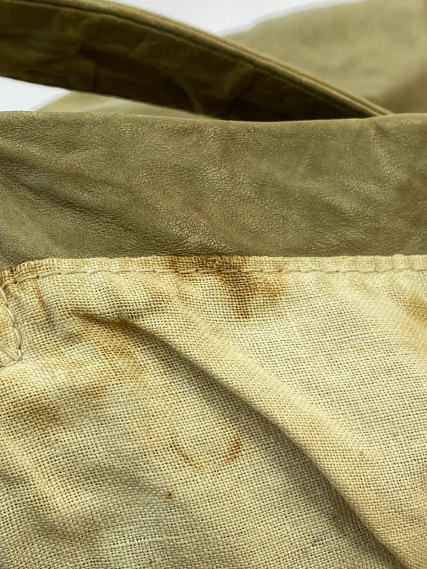 【現状渡し品】【メンズ】 ARTS&SCIENCE アーツ&サイエンス LEATHER ONE SHOULDER 鞄 バッグ 188-241116-AS-5-min カラー:ベージュ系 万代Net店