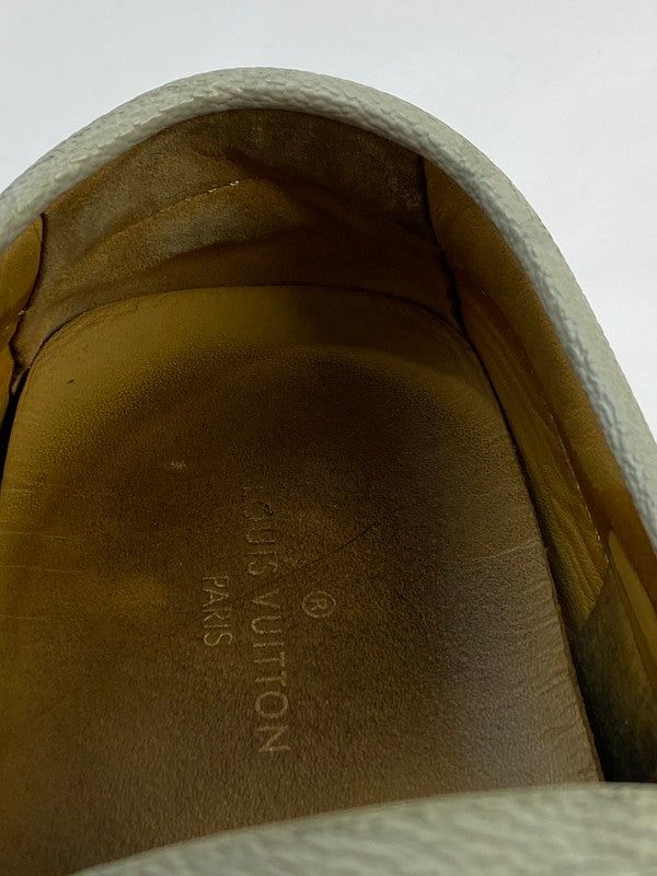 【中古品】【メンズ】 LOUIS VUITTON ルイ・ヴィトン アリゾナラインローファー 靴 シューズ 163-241110-cn-3-min サイズ:8 1/2 カラー:グレー系 万代Net店