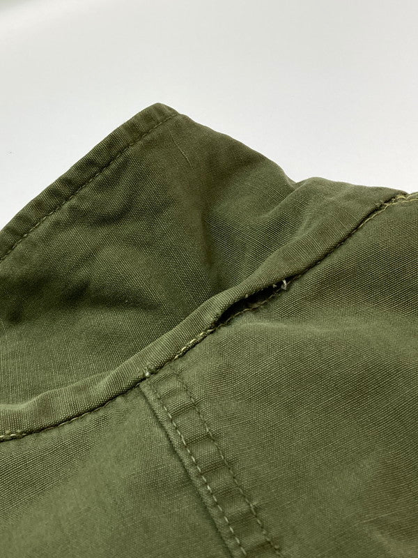 【現状渡し品】【メンズ】 黒タグ 30-40S COTTON POPLIN HUNTING JACKET ハンティングジャケット 144-241225-ks-03-min サイズ:不明 カラー:カーキ 万代Net店