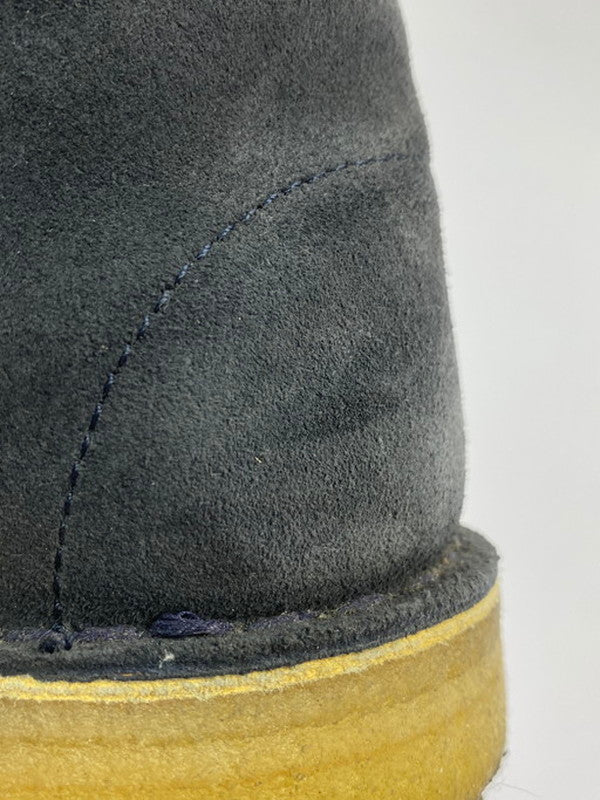 【中古美品】【メンズ】 Clarks クラークス DESERT BOOT INK SUEDE デザート ブーツ スウェード 靴 メンズ 165-250119-em-32-min カラー:ネイビー 万代Net店