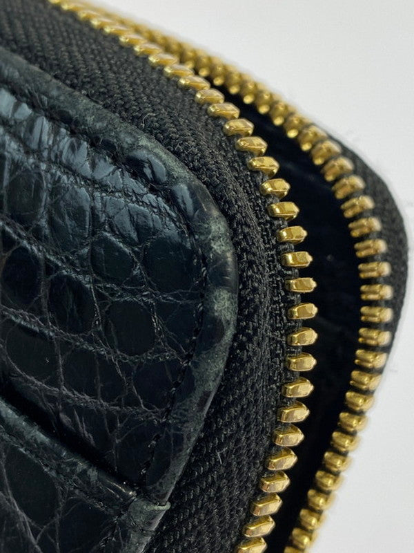 【中古品】【メンズ/レディース】 LEATHER JEWELS レザージュエルズ ロングウォレット 長財布 200-250129-AS-21-min カラー:ブラック 万代Net店