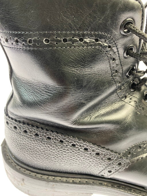 【中古品】【メンズ】 Tricker's トリッカーズ OR GLORY カントリーブーツ 靴 シューズ 164-250129-AS-50-min カラー:ブラック 万代Net店